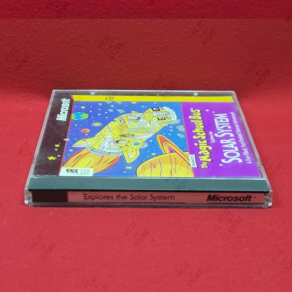 The Magic School Bus - Explores the Solar System  PC, CD-ROM, Windows 3.1 (1994)